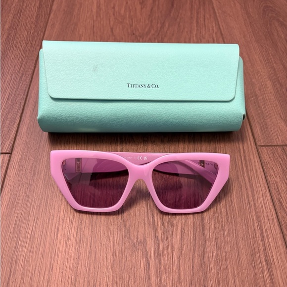 Tiffany & Co. Lavender Sunglasses, Brand New With Case - Picture 2 of 6